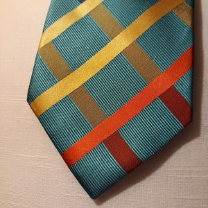 Robert Lewis 100% Silk Bright Lattice Tie